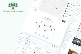 Global Parents Platform - Interactive UI/UX